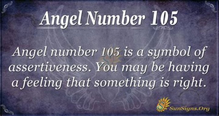 105 angel number
