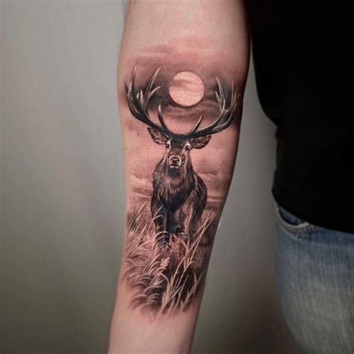 15+ Realistic Deer Tattoo Ideas PetPress Deer tattoo, Sleeve