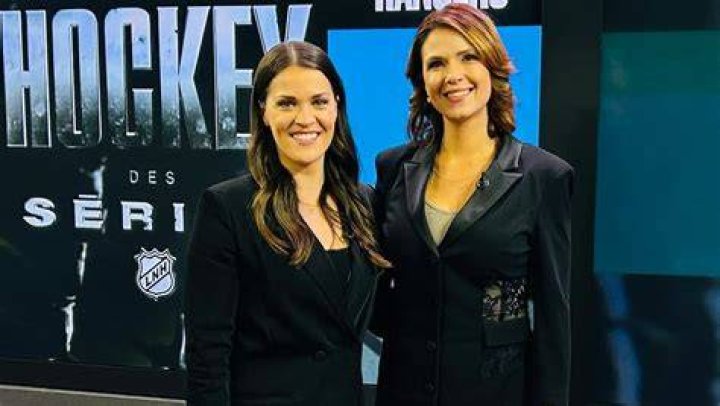 2 femmes animent des matchs de hockey &agrave; TVA Sports et des hommes les
