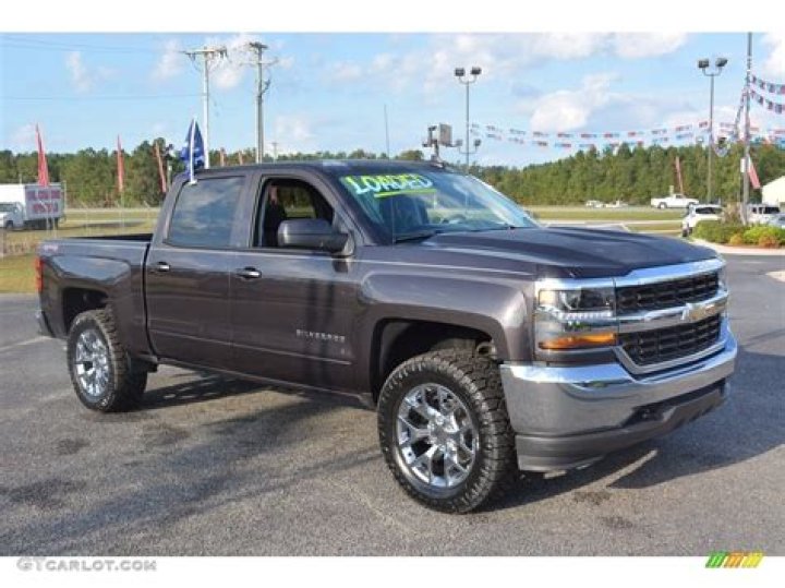 2016 Tungsten Metallic Chevrolet Silverado 1500 LT Double Cab 4x4