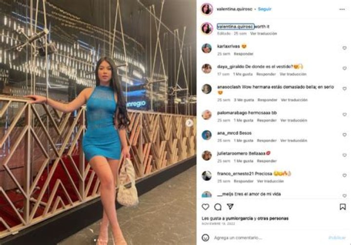 5 FOTOS de Valentina Quiros que demuestran por qu&eacute; CONQUIST&Oacute; el coraz&oacute;n