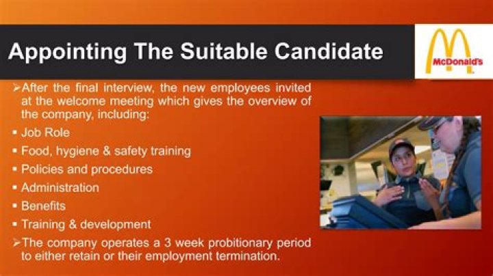A Comprehensive Guide To McDonald's Hiring Process