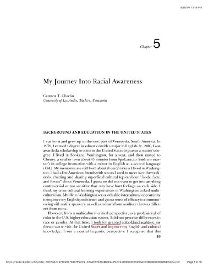 A Journey Into His Racial Heritage