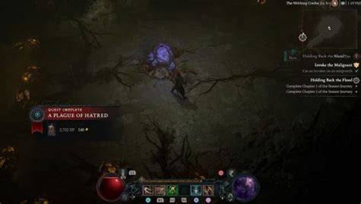 A Plague of Hatred Quest (Season of the Malignant) D4