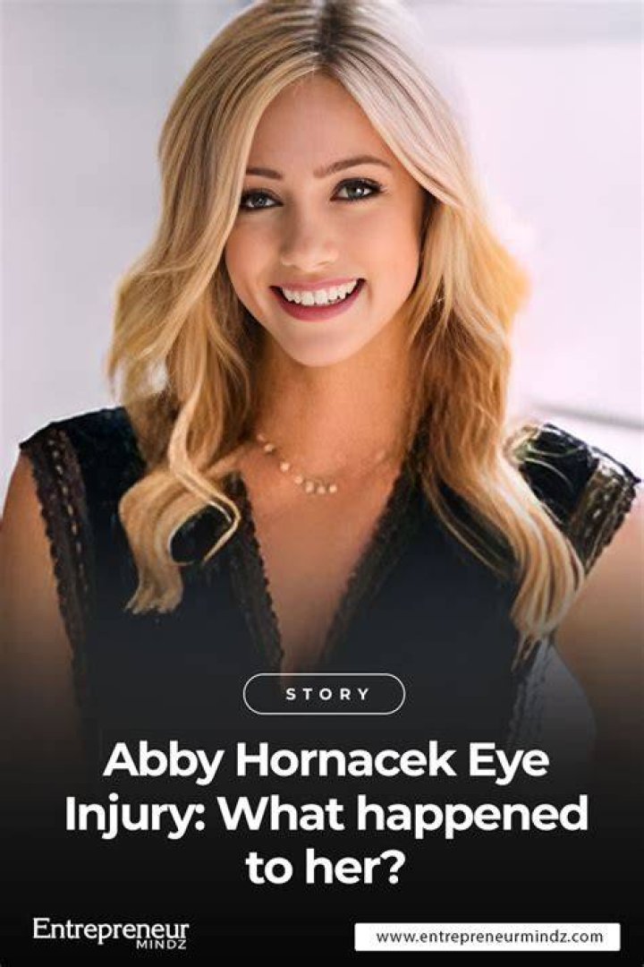 Abby Hornacek Eye Injury What Happened To Her? Details About The