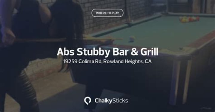 Abs Stubby Bar & Grill Restaurant 19259 Colima Rd, Rowland Heights