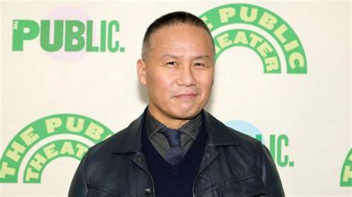Actor B. D. Wong in a scene from the Broadway play "M. Butterfly
