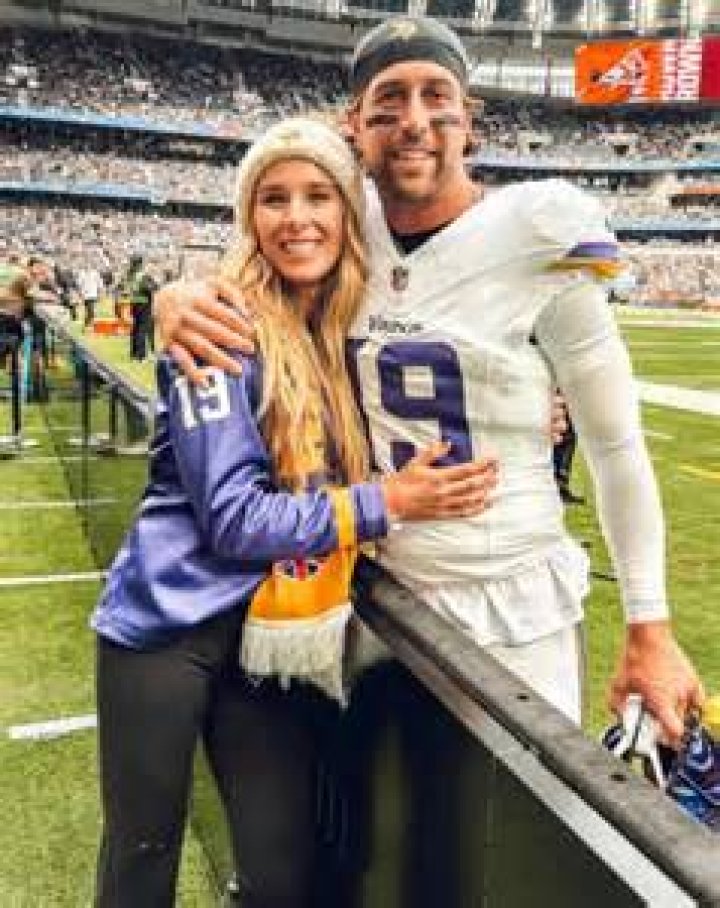 Adam Thielen Says He Wouldnt Be Where He Is Today without His Wife Caitlin's Support