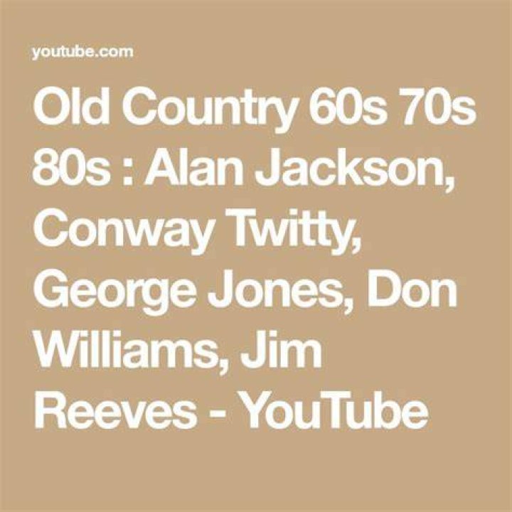 Alan Jackson, Conway Twitty, George Jones, Don Williams, Jim Reeves Greatest Hits Full Album HQ - (Karaoke) 50's, 60's, 70's, & 80's Country