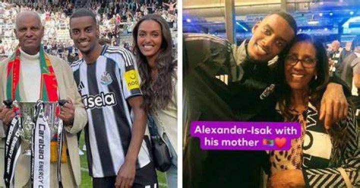 Alexander Isak parents Meet Mr. and Mrs. Teame