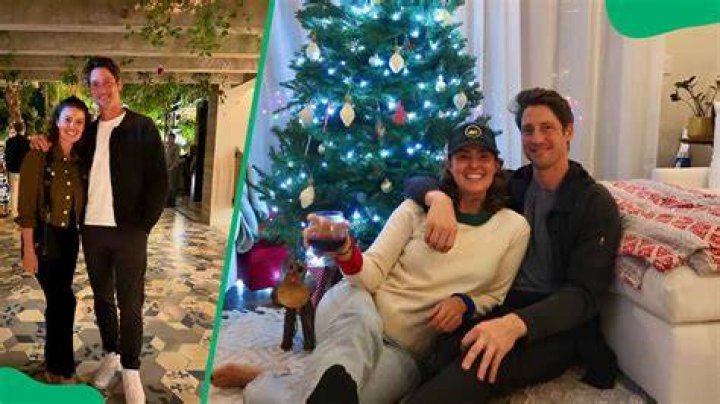 Amanda Balionis with her boyfriend, Bryn Renner