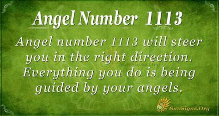 Angel Number 1113 Meaning: Guidance Of Universe