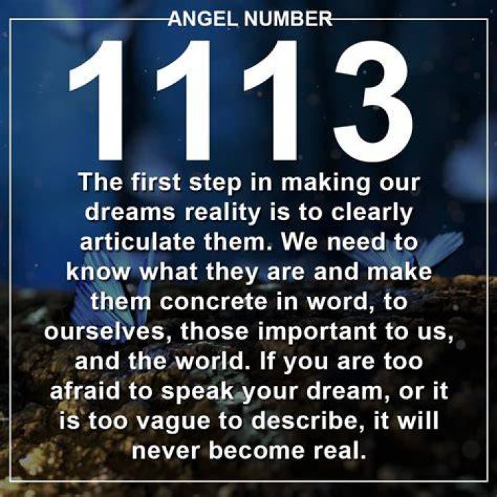 angel number 1113