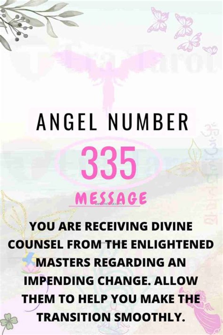 Angel Number 335 Meaning And Significance