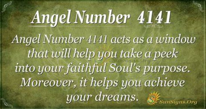 Angel Number 4141 Meaning And Significance