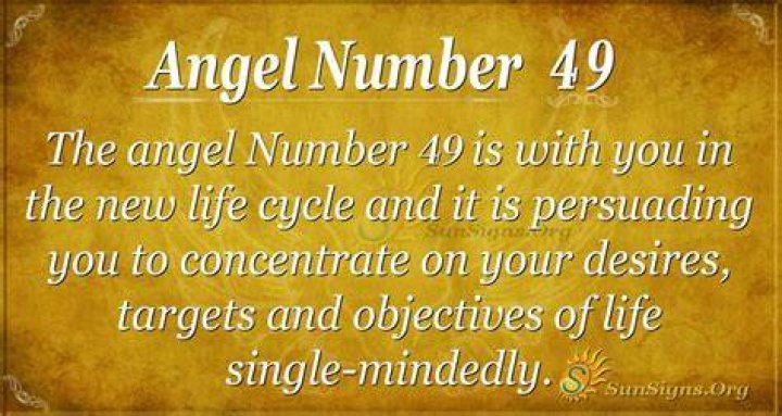 Angel Number 49 Meaning - Work On Your Life Path