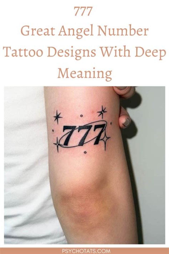 Angel Number 777 Tattoo Meaning, Symbolism And Significance Ministry