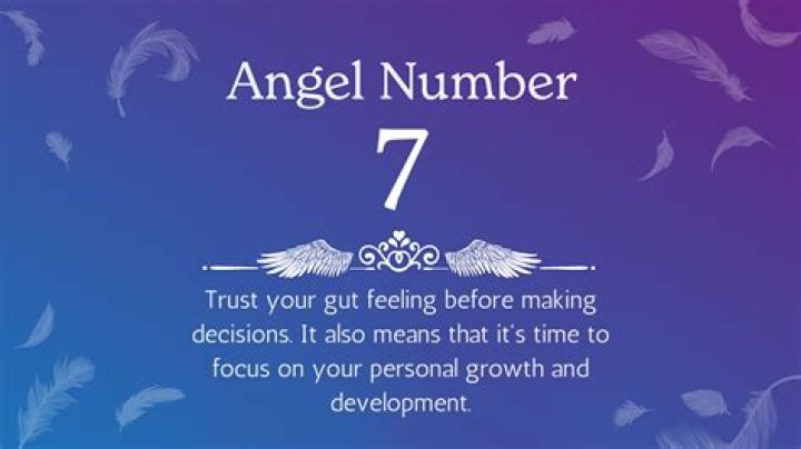 Angel Number 7