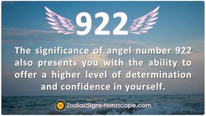 angel number 922