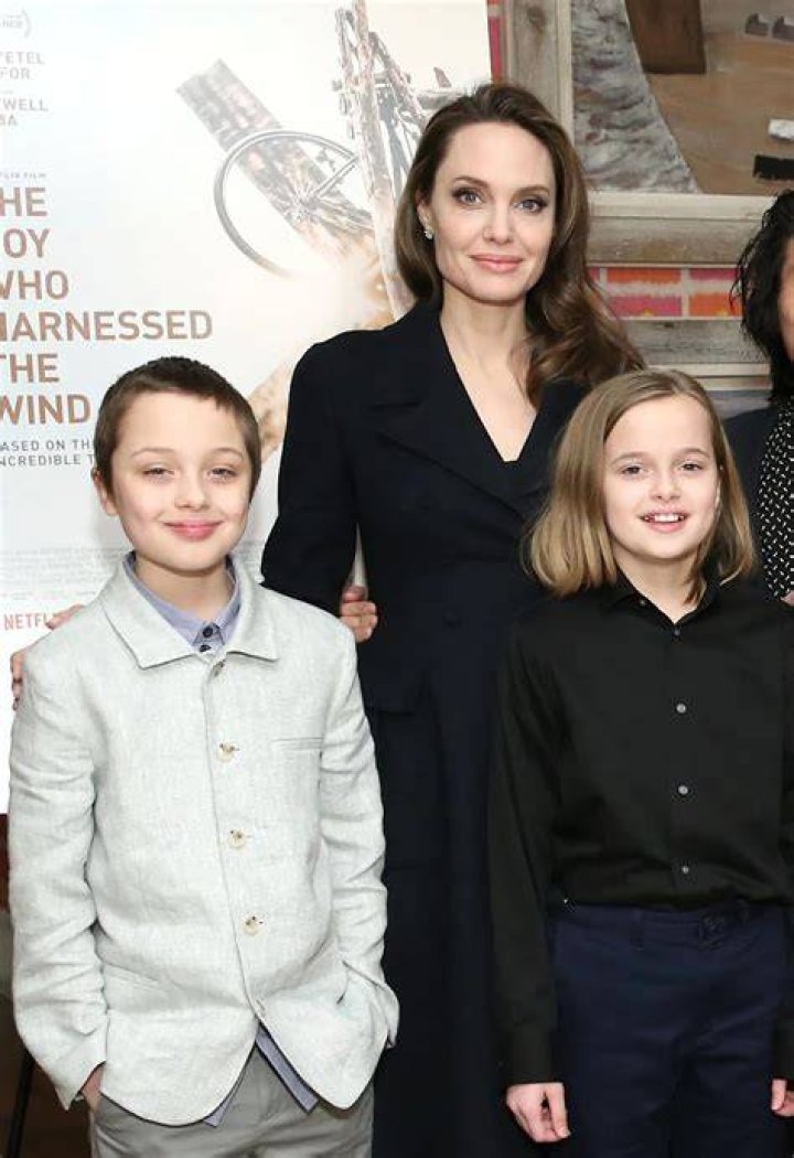 Angelina Jolie With Twins Vivienne & Knox Photos Hollywood Life