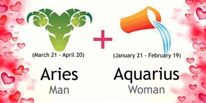 aquarius woman aries man