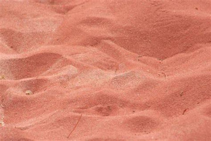Arena roja del desierto