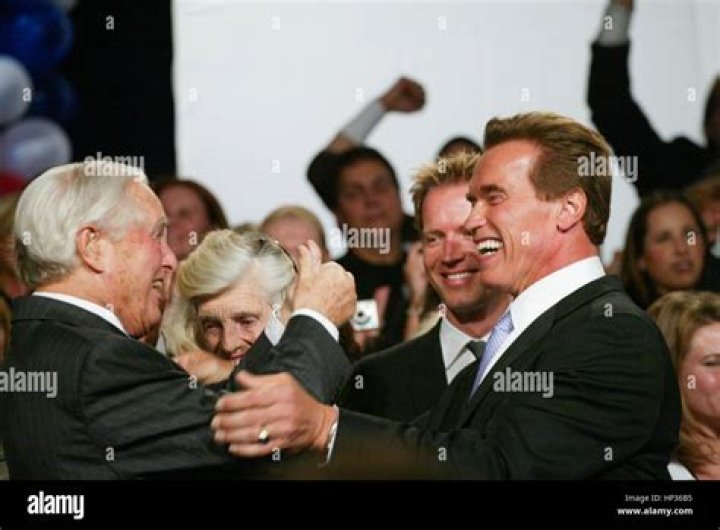 Arnold schwarzenegger celebrates sargent shriver hires stock