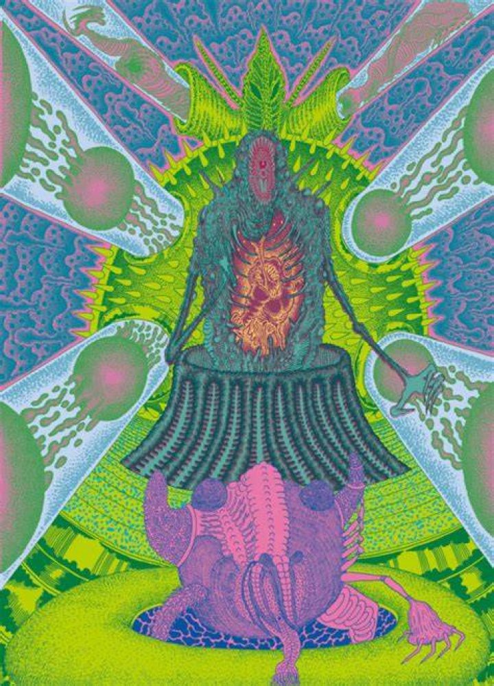 Artist Spotlight Tetsunori Tawaraya art, Texture graphic