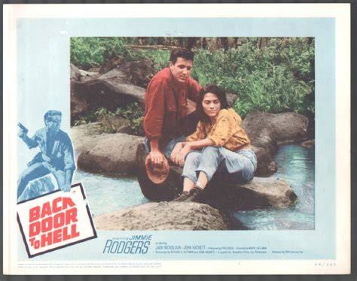 Back Door to Hell 11x14 Title Lobby Card 5 Annabelle Huggins Jimmie