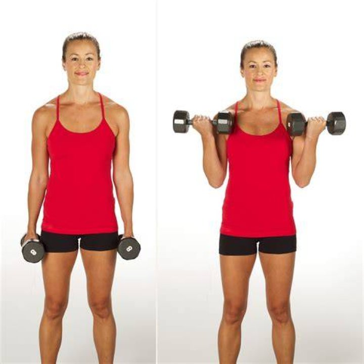 Bicep Curls Bicep curls, Arm workout, Arm challenge
