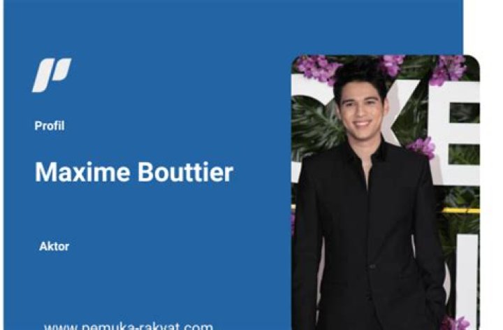 Biodata Maxime Bouttier Lengkap Dengan Agama Dan Foto Terbarunya
