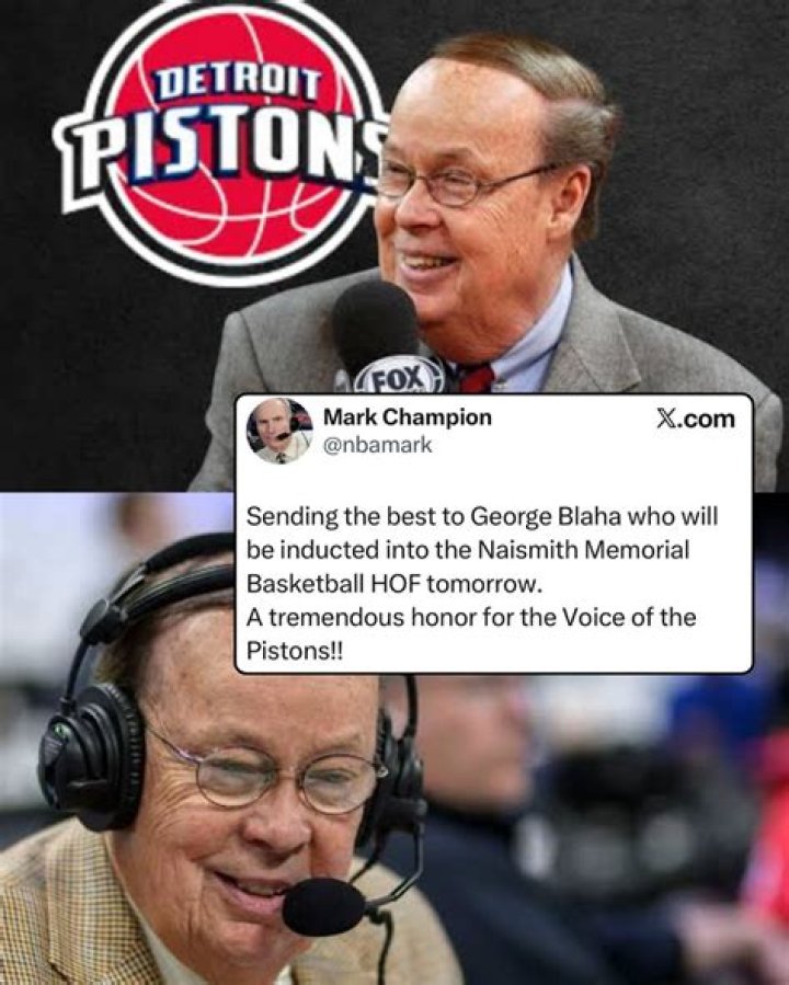 Blaha, voice of Pistons, still going strong at 71