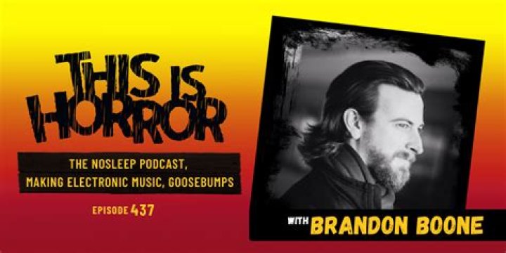 Brandon Boone The NoSleep Podcast