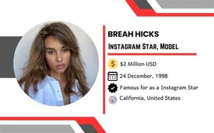 Breah Hicks Bio, Age, Net Worth, Height, In Relation, Nationality