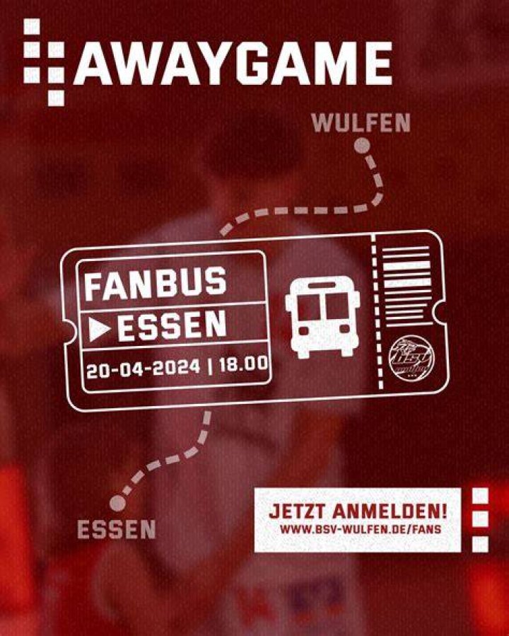 BSV Wulfen FANBUS NACH ESSEN 19.10.2019