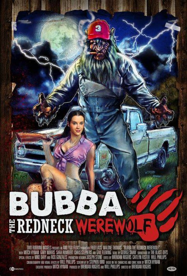 Bubba Character Short Film, Character, Lettering