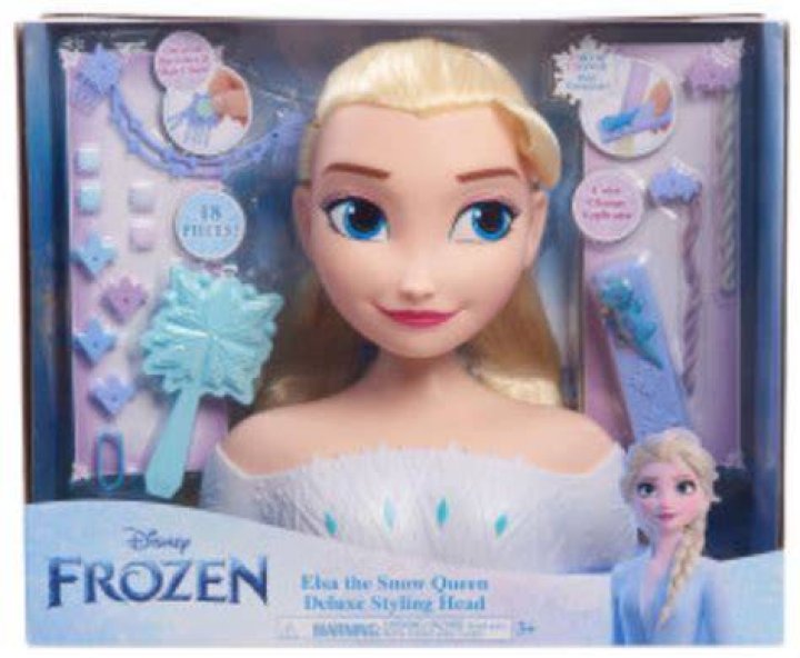 Buy Disney Frozen Just Play 2 Deluxe Elsa The Snow Queen Styling Head