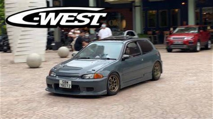 C West Nardo Grey Honda Civic EG6 At Millenia Walk, Singapore! YouTube