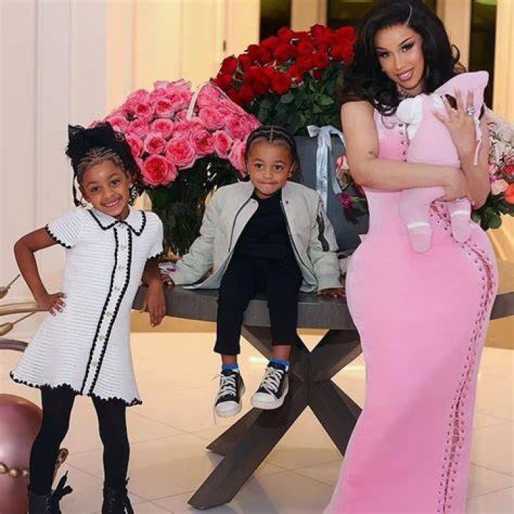 Cardi B & Offset’s Daughter Kulture Photo Bombed Their Father’s Day Pic