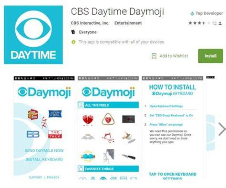 CBS Daytime launches Daymoji app Soap Central on Soap Central