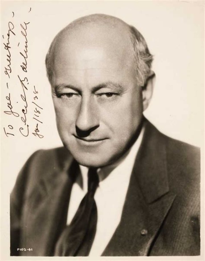 Cecil B. DeMille (1881 1959) Old time radio, Movie directors
