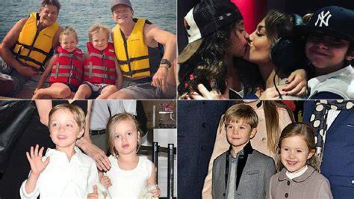Celebrities with their adorable twin children in photos Photo 9
