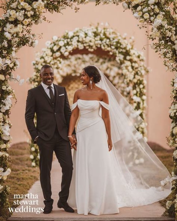 Celebrity Weddings News Idris and Sabrina Elba Share NeverBeforeSeen