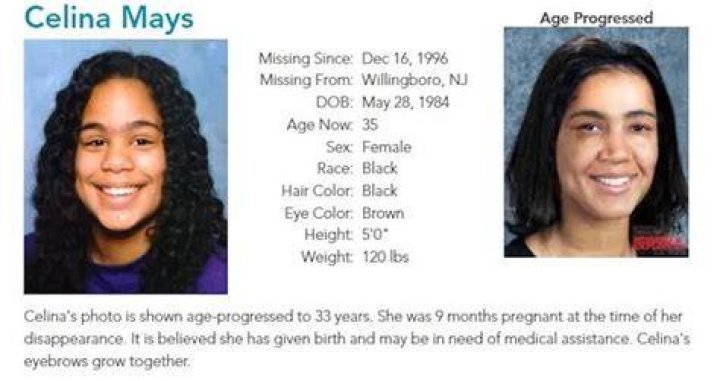 Celina Mays Vanished from Bed December 1996 » Illicit Deeds