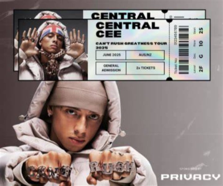 Central Cee concert tickets for VEGA Musikkens Hus, Copenhagen Monday