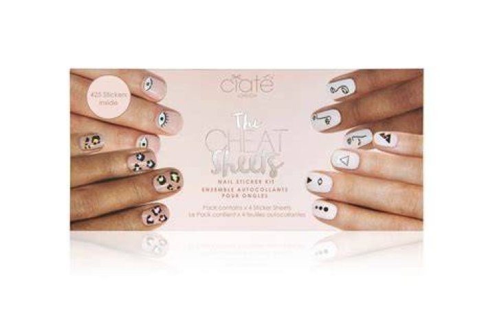 Ciate The Cheat Sheet nail stickers review