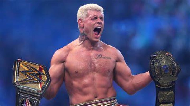 Cody Rhodes WWE star pictured in brace as he undergoes surgery for