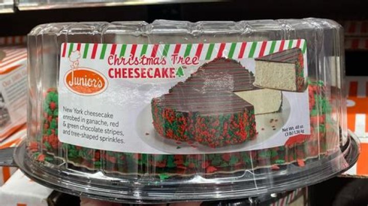 Costco Is Selling Festive Junior's Christmas Tree Cheesecakes