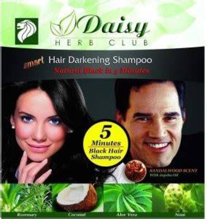 Daisy Herb Club Hair Darkening Shampoo (Dark Brown) 1's Shopee Malaysia