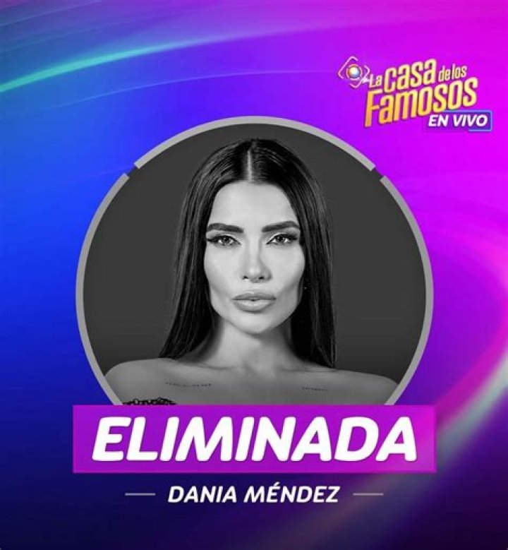 Dania M&eacute;ndez ya fue eliminada de 'Los 50', el nuevo reality show de